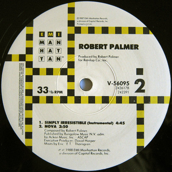 Robert Palmer - Simply Irresistible (Extended Version) - LP
