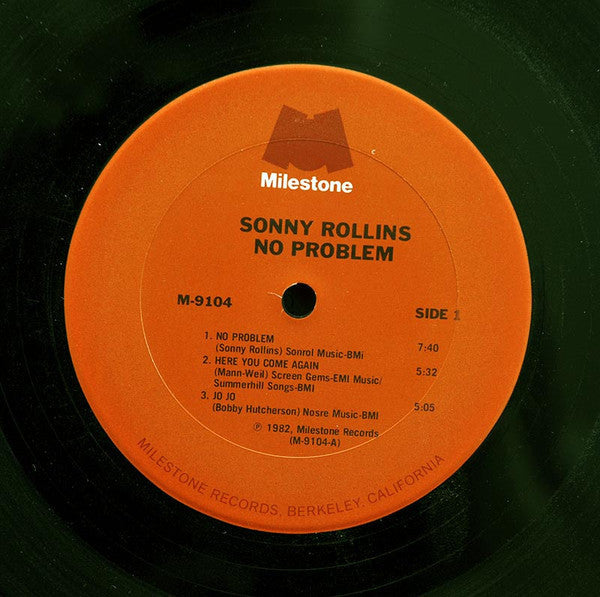 Sonny Rollins - No Problem - LP