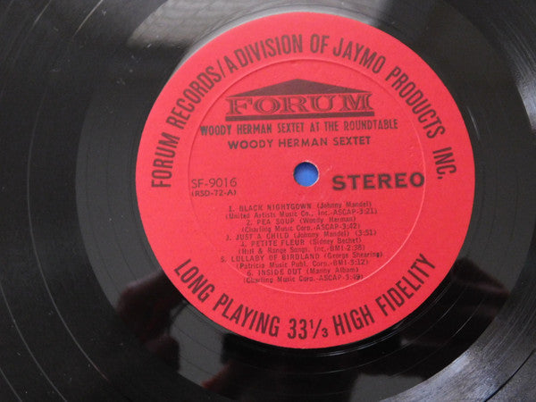 Woody Herman Sextet - At The Roundtable - LP