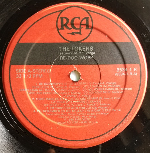 The Tokens Featuring Mitch Margo - Re-Doo-Wopp - LP