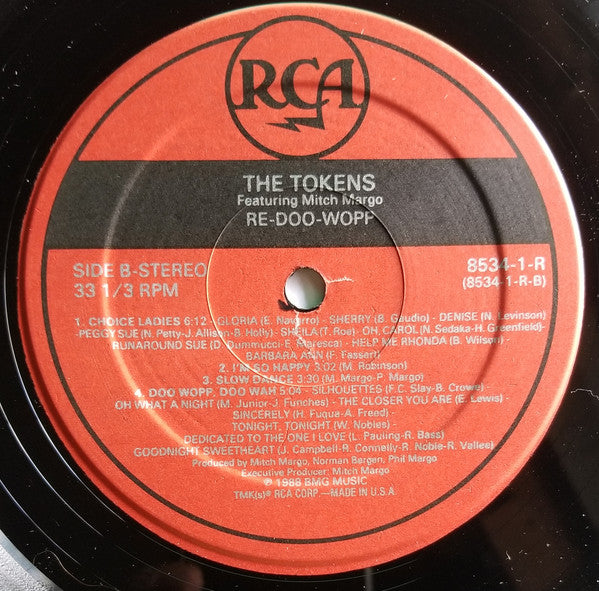 The Tokens Featuring Mitch Margo - Re-Doo-Wopp - LP