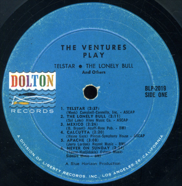 The Ventures - The Ventures Play Telstar, The Lonely Bull - LP
