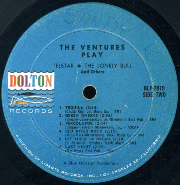 The Ventures - The Ventures Play Telstar, The Lonely Bull - LP