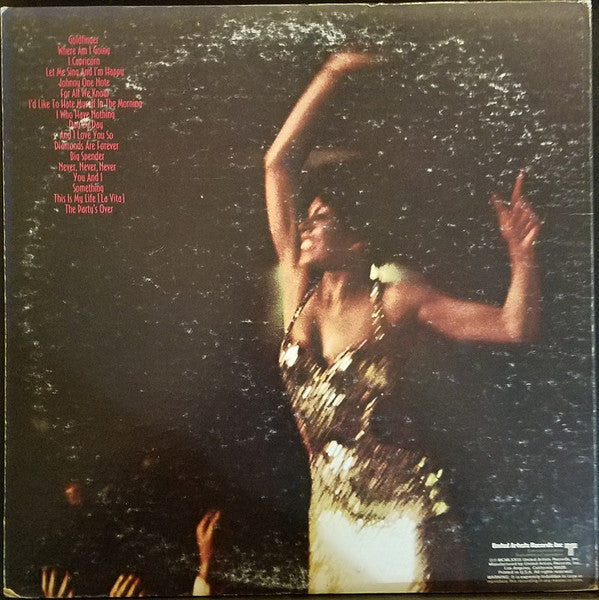 Shirley Bassey - Live At Carnegie Hall - LP
