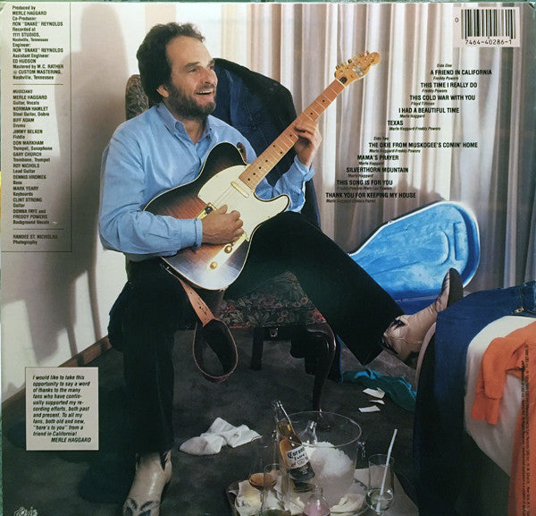 Merle Haggard - A Friend In California - LP