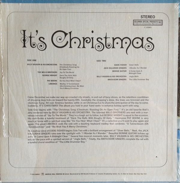Various - It's Christmas - LP