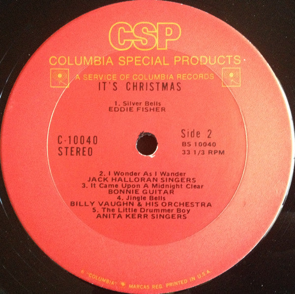 Various - It's Christmas - LP