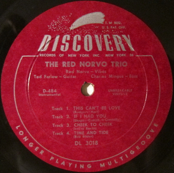 The Red Norvo Trio - Red Norvo Trio, Volume Two - LP
