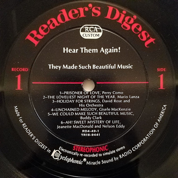 Various - Hear Them Again! - LP