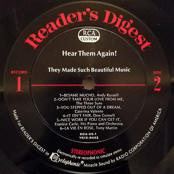 Various - Hear Them Again! - LP
