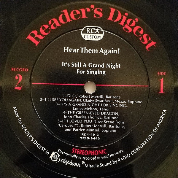 Various - Hear Them Again! - LP