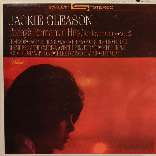 Jackie Gleason - Today's Romantic Hits - For Lovers Only - Vol 2 - LP