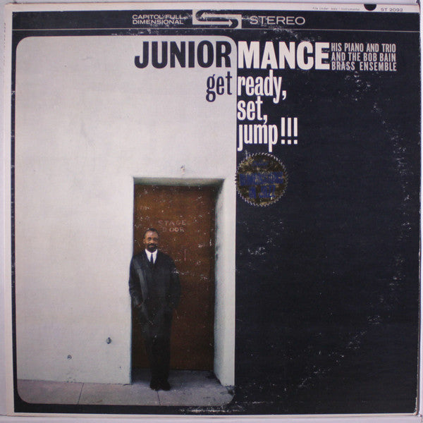 The Junior Mance Trio* With The Bob Bain Brass Ensemble - Get Ready, Set, Jump!!! - LP