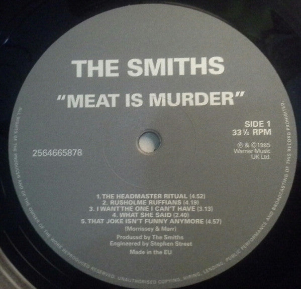 The Smiths - Meat Is Murder - LP