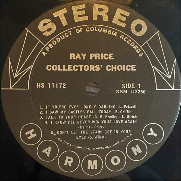 Ray Price - Collector's Choice - LP