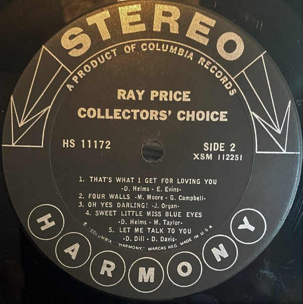 Ray Price - Collector's Choice - LP