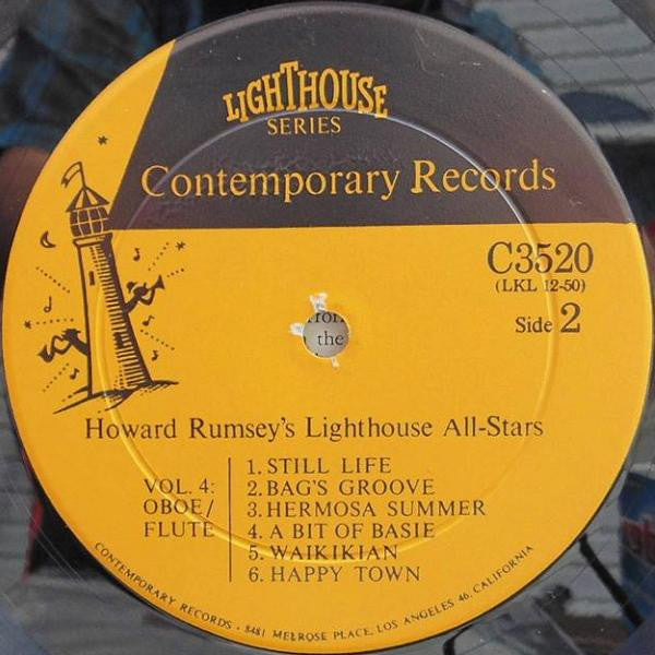 Howard Rumsey's Lighthouse All-Stars - Volume 4, Oboe/Flute - LP