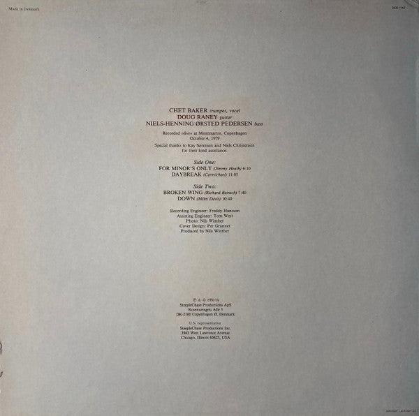Chet Baker Trio - Daybreak - LP