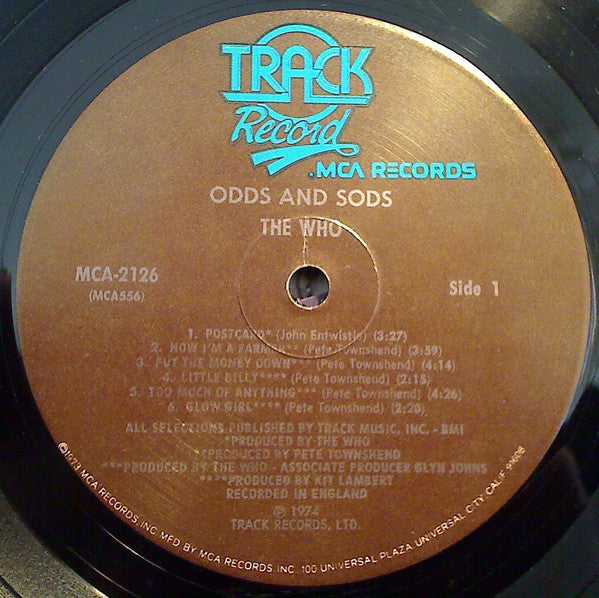 The Who - Odds & Sods - LP