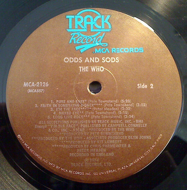 The Who - Odds & Sods - LP