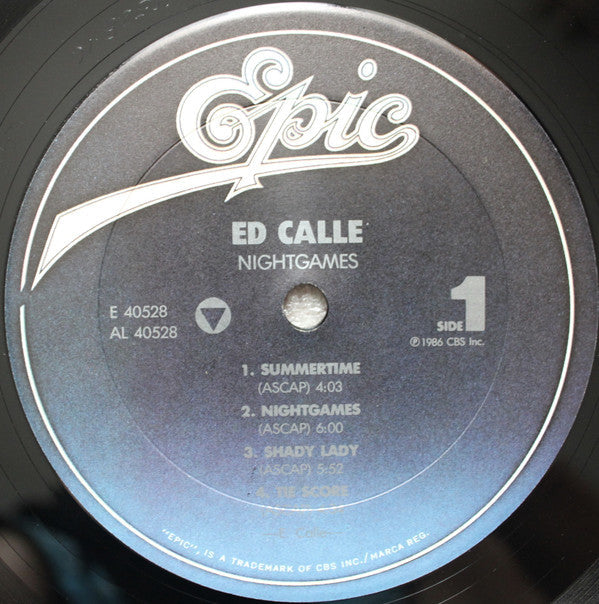 Ed Calle - Nightgames - LP