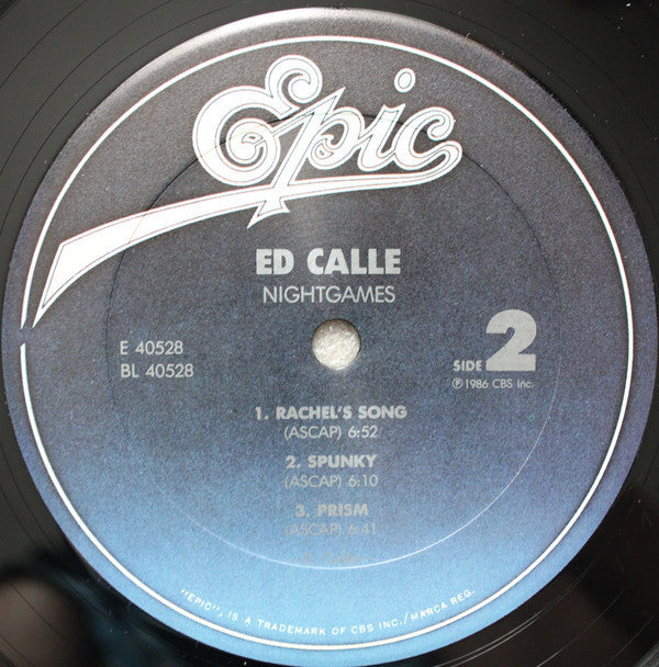 Ed Calle - Nightgames - LP
