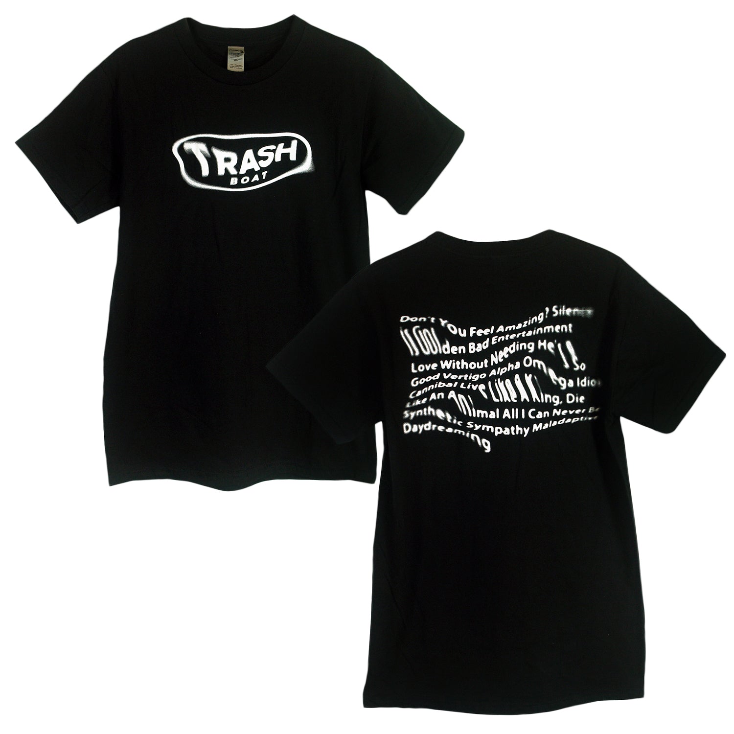 Trash Boat  Blurry Logo Black