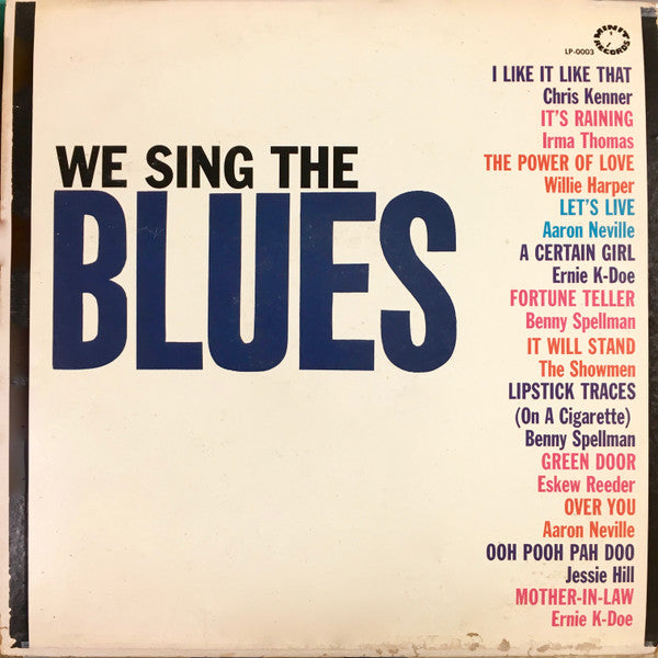 Various - We Sing The Blues - LP
