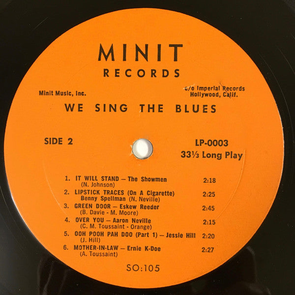 Various - We Sing The Blues - LP