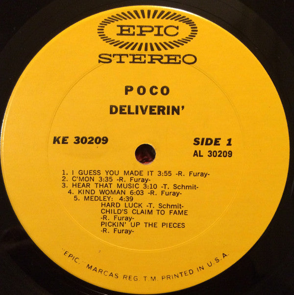 Poco (3) - Deliverin' - LP