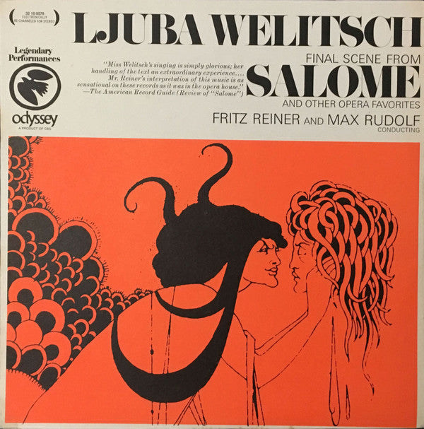 Ljuba Welitsch, Fritz Reiner, Max Rudolf - Final Scene From Salome And Other Opera Favorites - LP