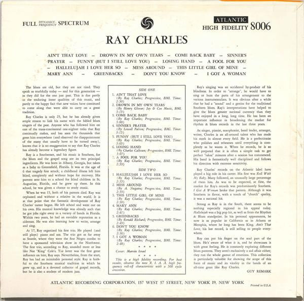Ray Charles - Ray Charles - LP