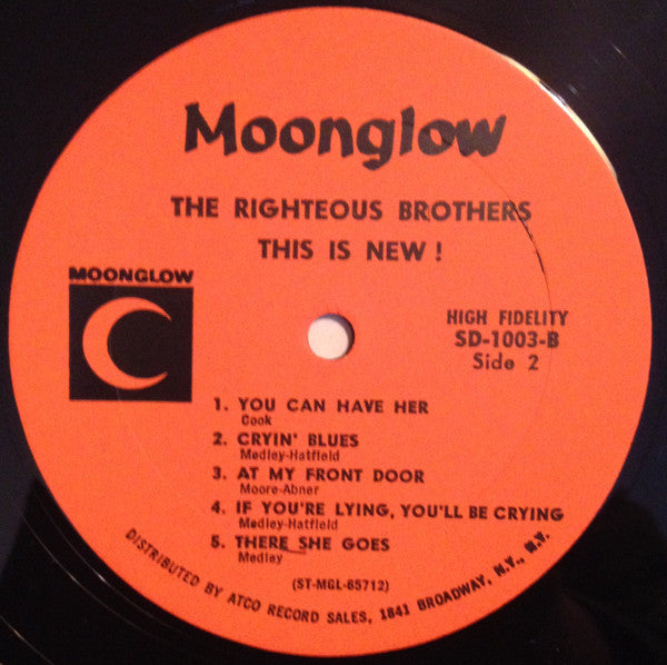 The Righteous Brothers - This Is New! - LP