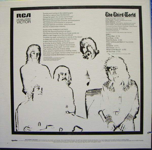The Third World - America The Beautiful - LP
