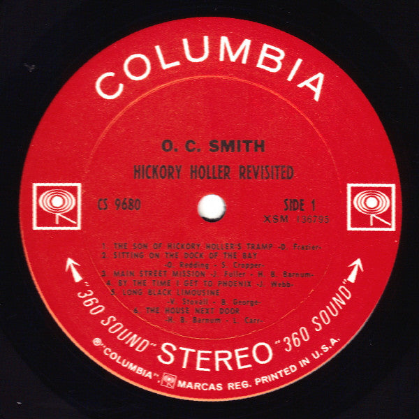 OC Smith - Hickory Holler Revisited