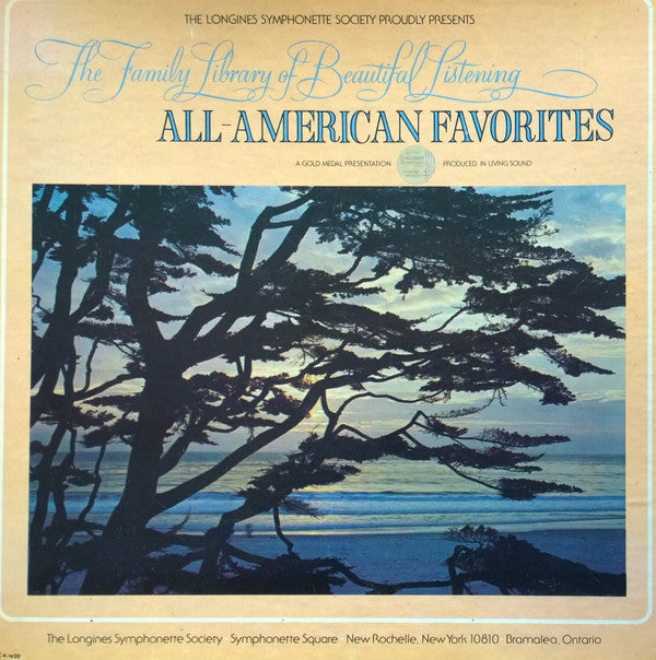 The Longines Symphonette Society* - All-American Favorites - LP