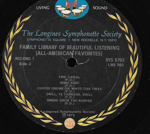 The Longines Symphonette Society* - All-American Favorites - LP