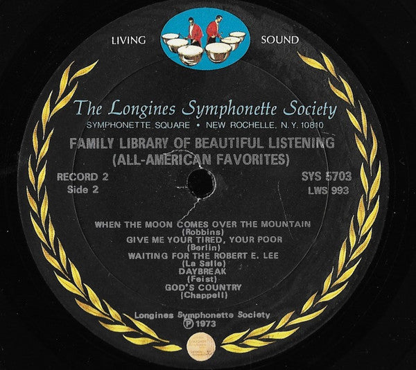 The Longines Symphonette Society* - All-American Favorites - LP