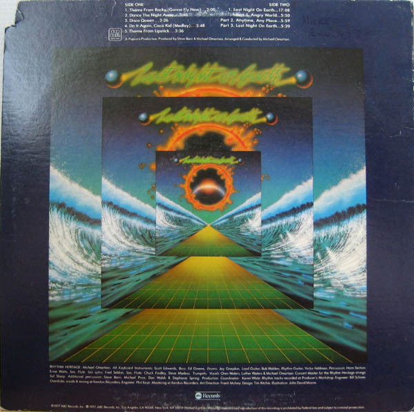 Rhythm Heritage - Last Night On Earth - LP