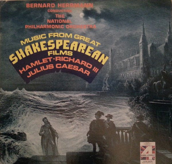 Bernard Herrmann - Music From Great Shakespearean Films Hamlet / Richard III / Julius Caesar - LP