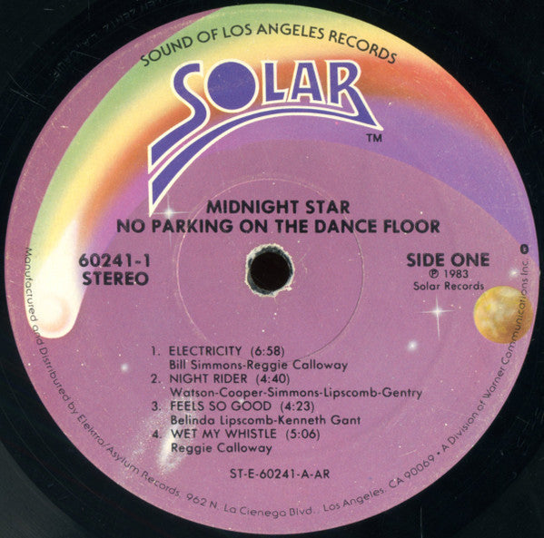 Midnight Star - No Parking On The Dance Floor - LP
