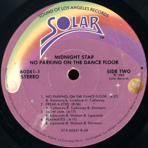 Midnight Star - No Parking On The Dance Floor - LP