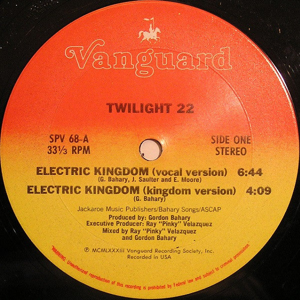Twilight 22 - Electric Kingdom - LP