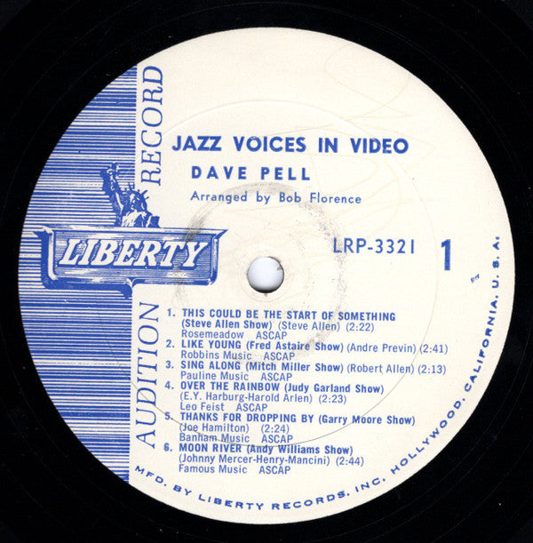 Dave Pell - Jazz Voices In Video - LP