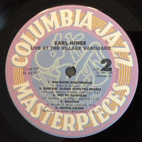 Earl Hines - Live At The Village Vanguard - LP