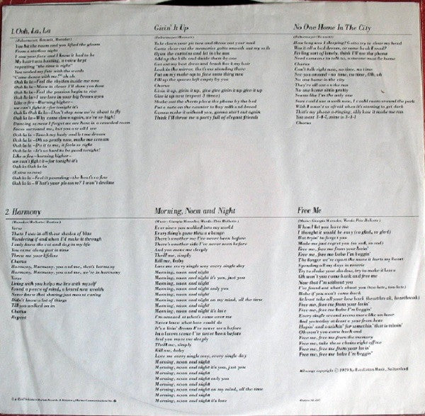 Suzi Lane - Ooh, La, La - LP