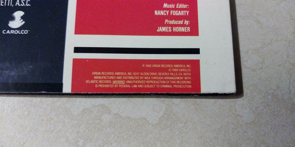 James Horner - Red Heat (Original Motion Picture Soundtrack) - LP