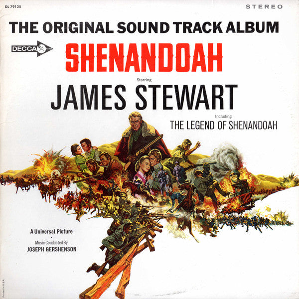 Joseph Gershenson - Shenandoah, The Original Soundtrack Album - LP