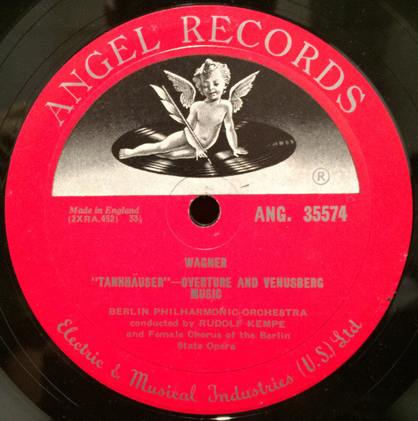 Wagner*, Rudolf Kempe, Berlin Philharmonic Orchestra*, Women's Chorus Of The Berlin State Opera - Wagner: Tannhauser, Die Gotterdammerung, The Flying Dutchman - LP