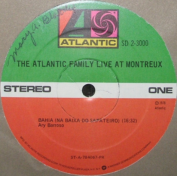 The Atlantic Family - Live At Montreux - LP